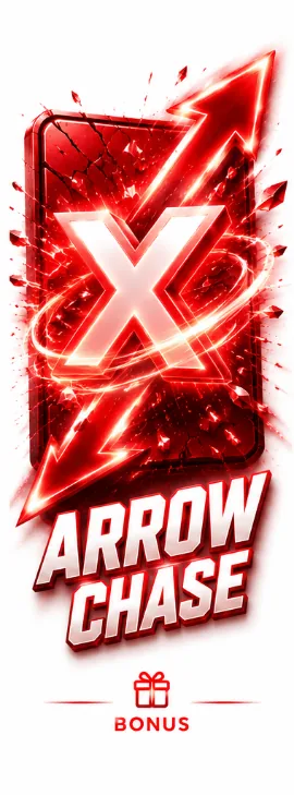 Arrow Chase ICONIC21 — easy to learn grid-based multiplier game mechanics